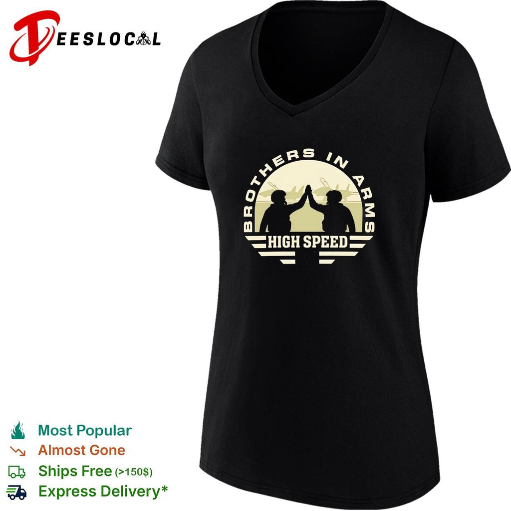 Fighter pilots military aviation high five brothers in arms high speed shirt