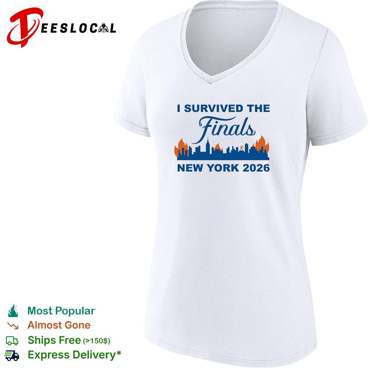 Figure walking through fire I survived the finals New York 2026 shirt
