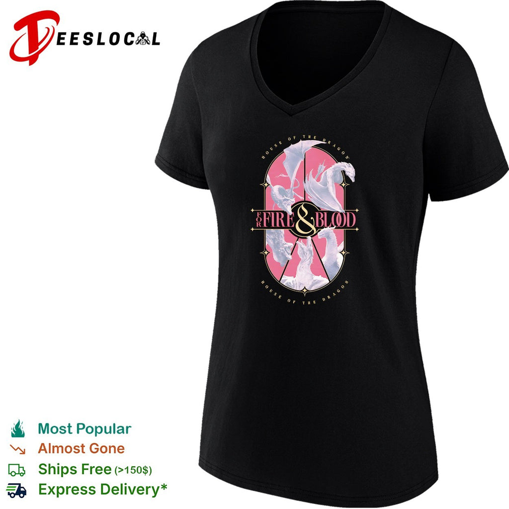Fire and blood House of the Dragon shirt