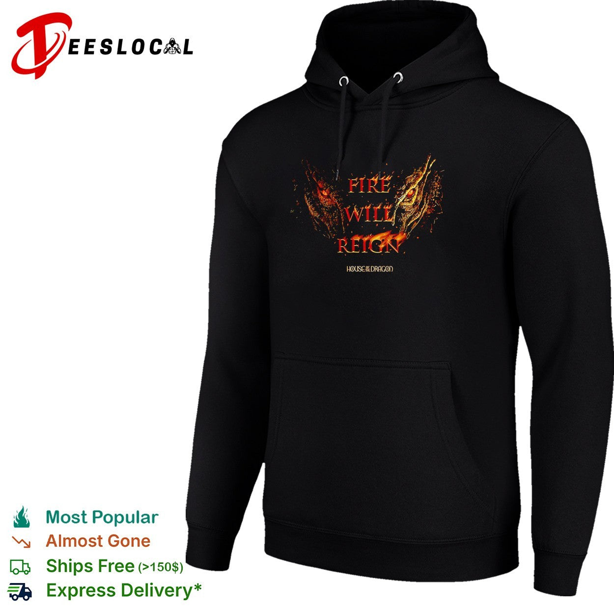 Fire will reign House of the Dragon shirt