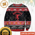 Fireball Whiskey Merry Christmas 2023 Holiday Ugly Sweater