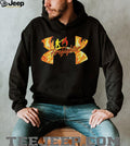 Firefighter Flame Silhouette Hero Graphic T Shirt
