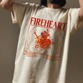 Fireheart Comfort Colors Shirt, Aelin Galathynius Shirt, To Whatever End Tshirt, Throne Of Glass Merch, Bookish Shirt,...