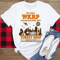 First Annual Thanksgiving Day Shirt, Annual Turkey Drop Tshirt, Thanksgiving Fall Apparel, Autumn Clothing Holiday Tshirt...