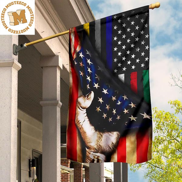 First Responders American Flag Thin Line Usa Flag Gift For Nurse EMS Police Fire Military 2 Sides Garden House Flag