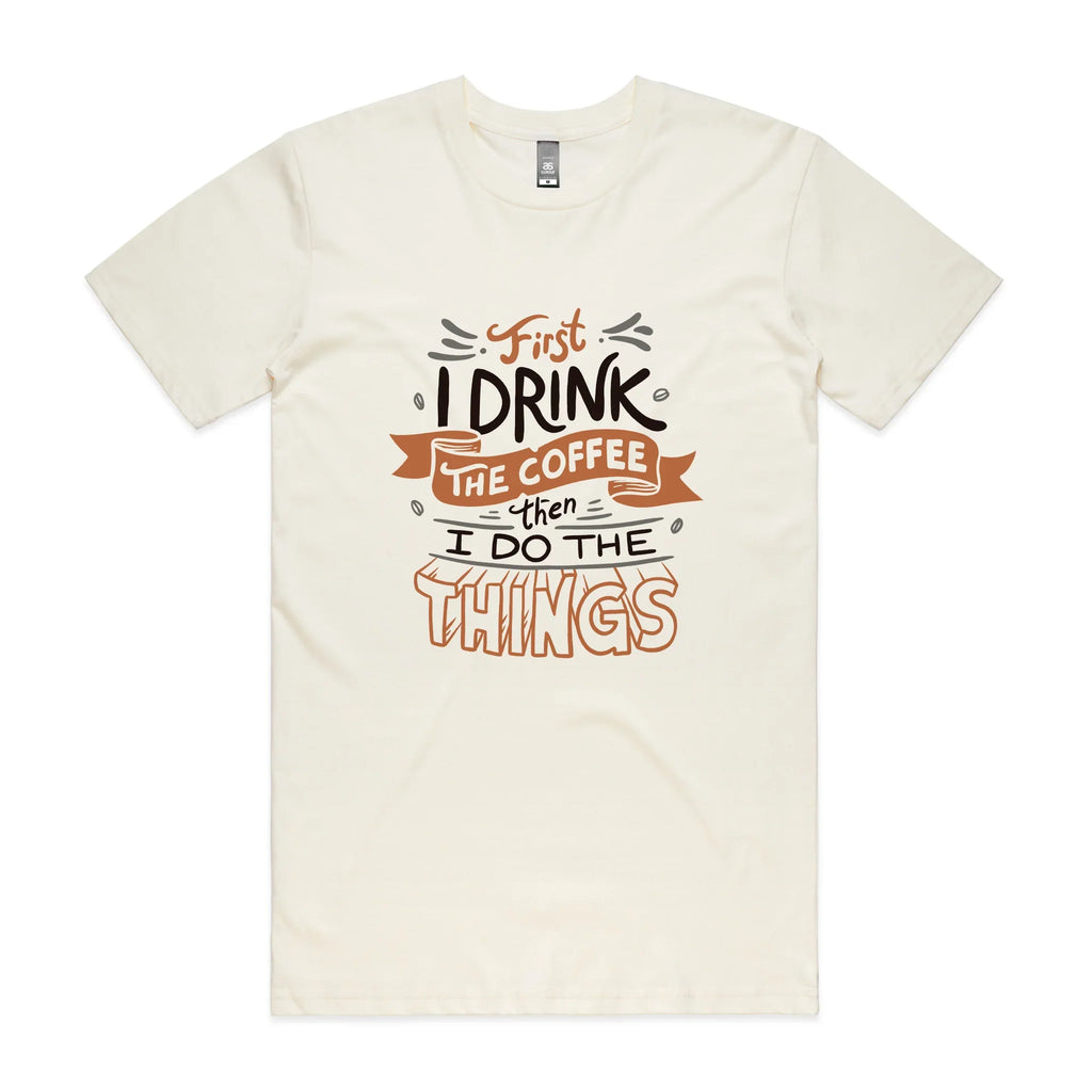 First The Coffee Tee Hoodie, Sweatshirt | CiraTrend.com (Image 1)