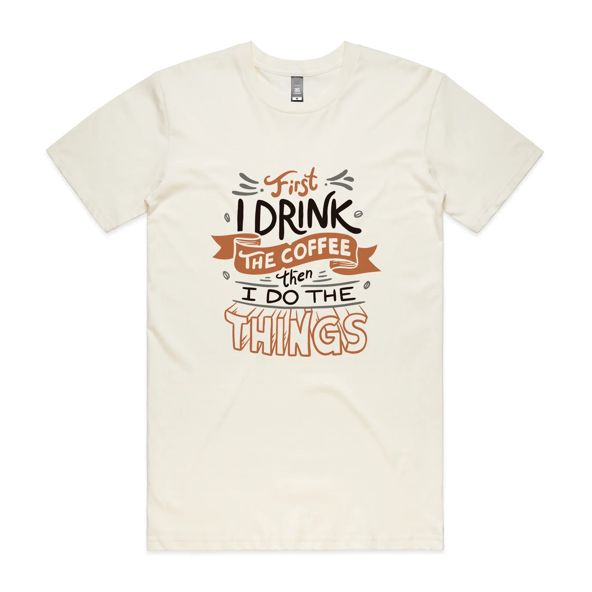 First The Coffee Tee Hoodie, Sweatshirt | CiraTrend.com (Image 1)