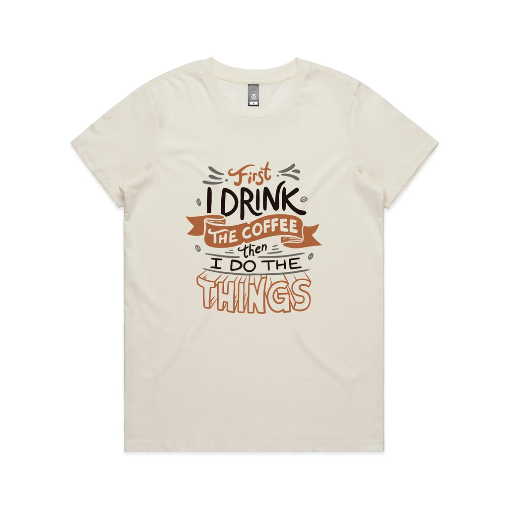 First The Coffee Tee Hoodie, Sweatshirt | CiraTrend.com (Image 5)