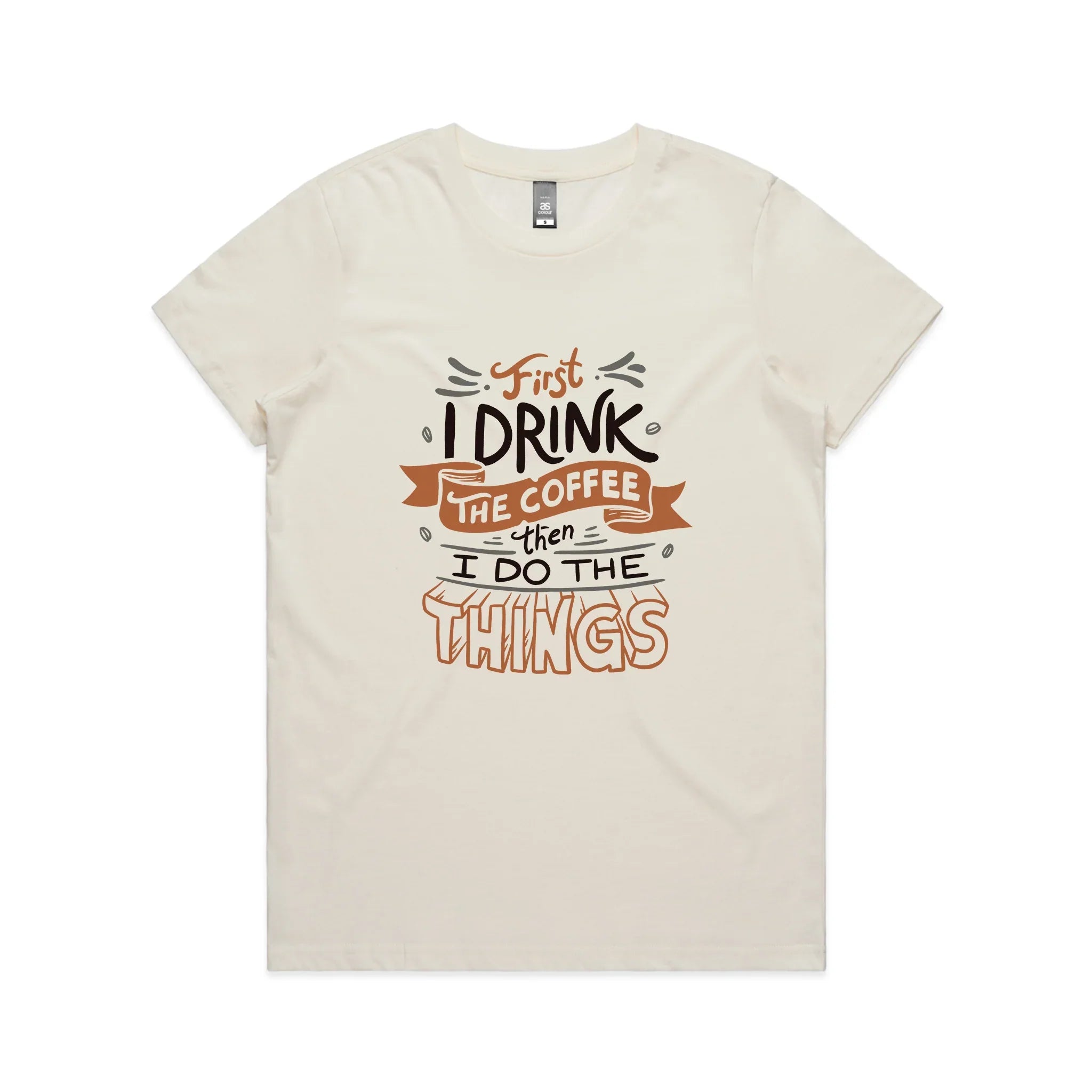 First The Coffee Tee Hoodie, Sweatshirt | CiraTrend.com (Image 5)
