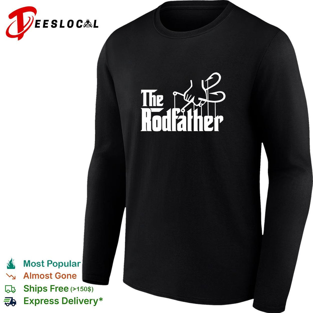 Fishing the Rodfather puppet hooks shirt
