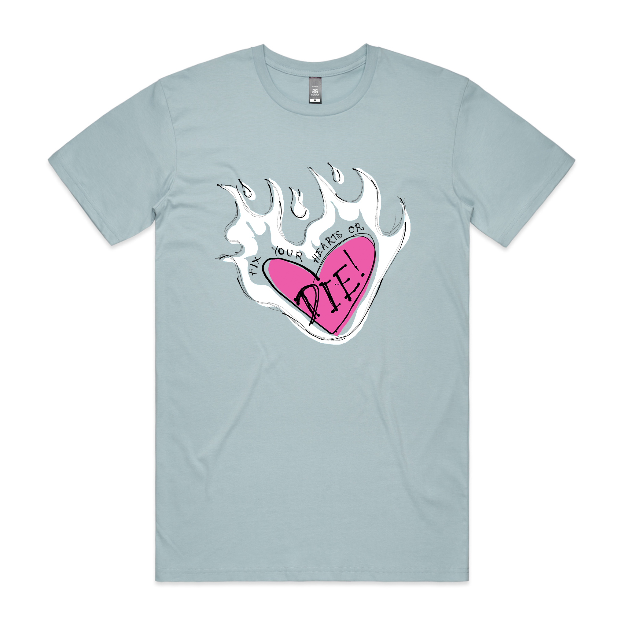 Fix Your Hearts Or Die Tee Hoodie, Sweatshirt | CiraTrend.com (Image 1)
