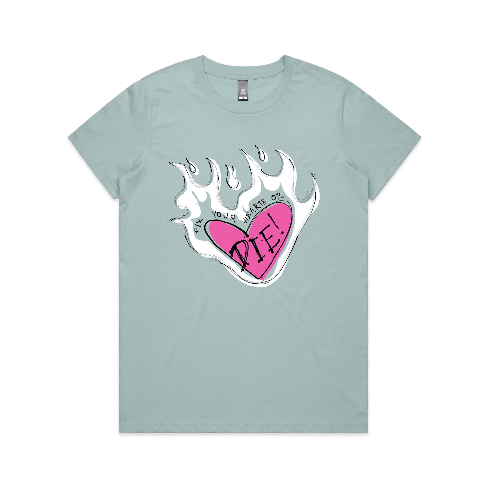 Fix Your Hearts Or Die Tee Hoodie, Sweatshirt | CiraTrend.com (Image 4)