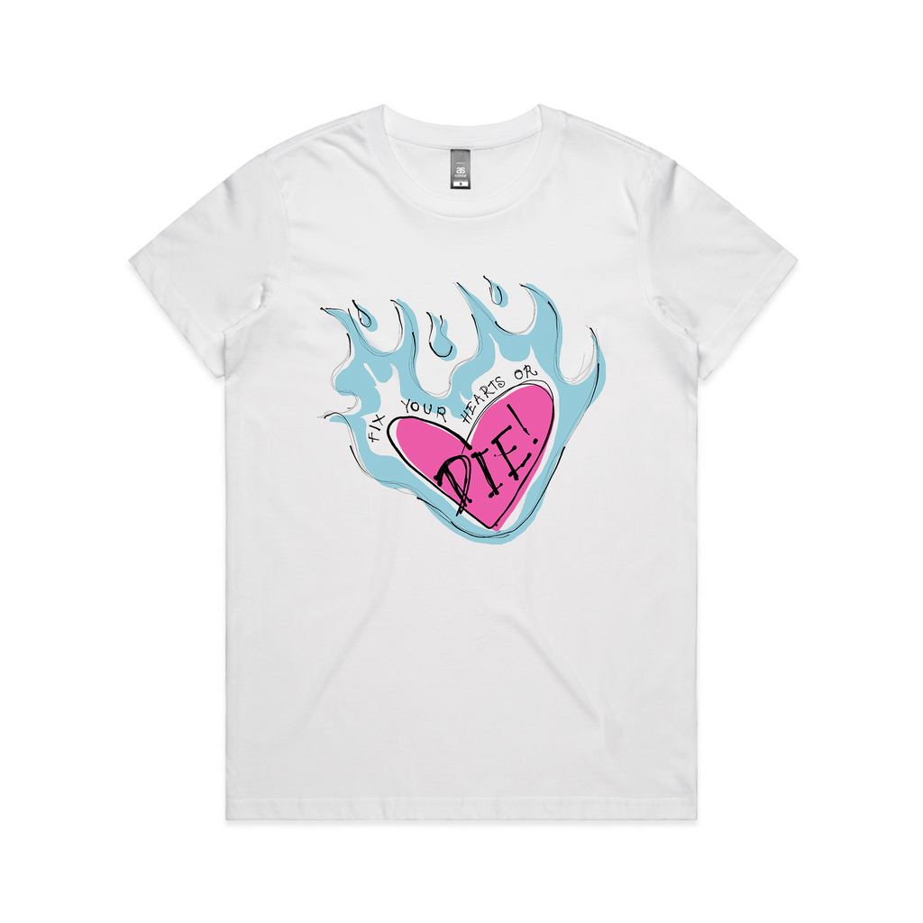 Fix Your Hearts Or Die Tee Hoodie, Sweatshirt | CiraTrend.com (Image 5)