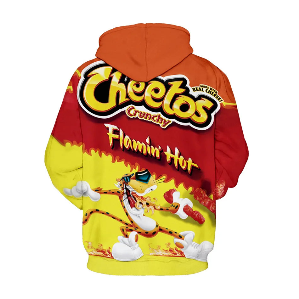Flamin Hot Cheetos 3D Hoodie, Sweatshirt