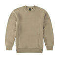 Fleece Crew Neck With Invisible Zip by Axism | Crewneck Sweatshirt | Pullover | Front Pockets | Basic Jacket | Long...