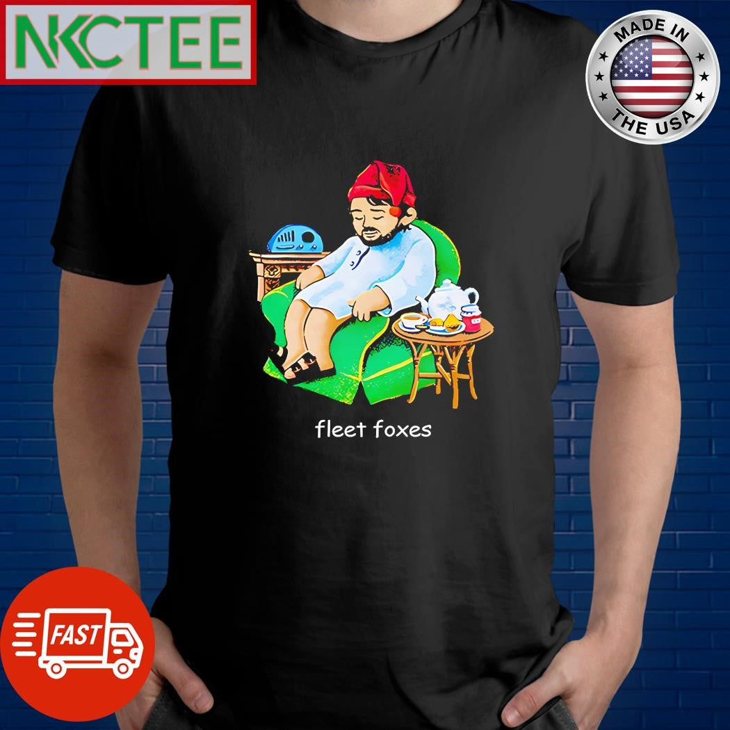 Fleet Foxes Sleep paint shirt