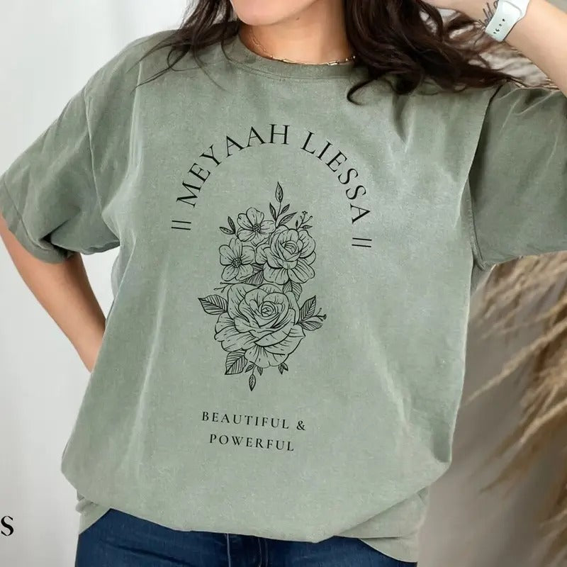 Flesh and Fire Comfort Colors Shirt, Meyaah Liessa, FBAA Jennifer Armentrout, From Blood and Ash Merch, FBAA Shirt,...