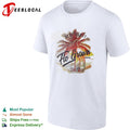 FloGrown best coast palm trees beach shirt