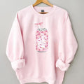 Floral Dr Pepper T-Shirt Sweatshirt, Dr Pepper Bow Crewneck, Dr Pepper Pink Bow Shirt, Y2k Crewneck, Cute Baby Pink Bow...