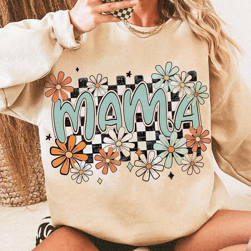 Floral Mama Shirt, Mama Flower TShirt, Coquette Mama Bow Shirt, Mama Floral, Mama Groovy Shirt, Mothers Day Shirt, Gift...