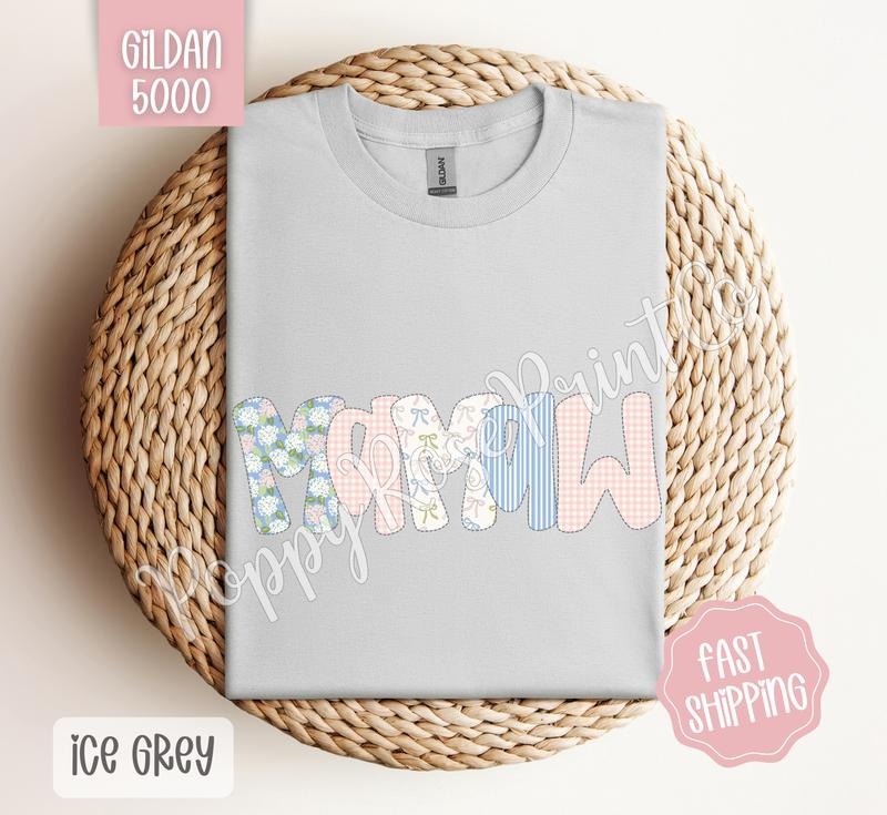 Floral Mamaw Gildan Shirt, Cute Spring Grandma Tshirt, Coquette Flower Tee, Gift for Her Hoodie, Sweatshirt | CiraTrend.com