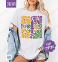 Floral Mardi Gras Shirt Gildan, Boho Mardi Gras Women's Tee, Holiday Women's Tshirt Plus Sizes Hoodie, Sweatshirt