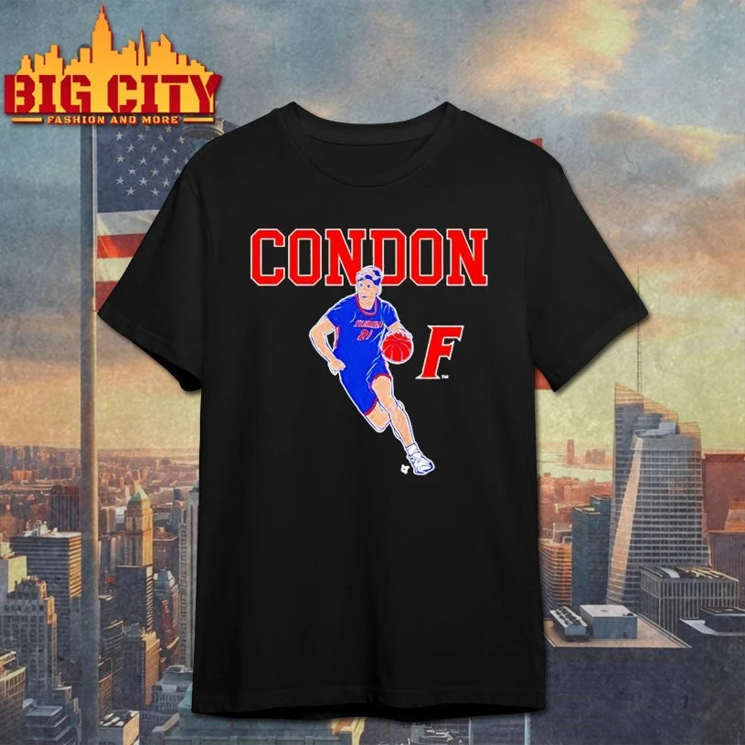 Florida Basketball Alex Condon Name Pose shirt