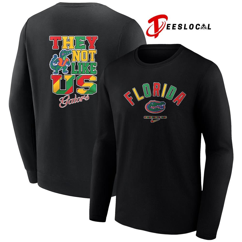 Florida Gators x Juneteenth they not like us shirt