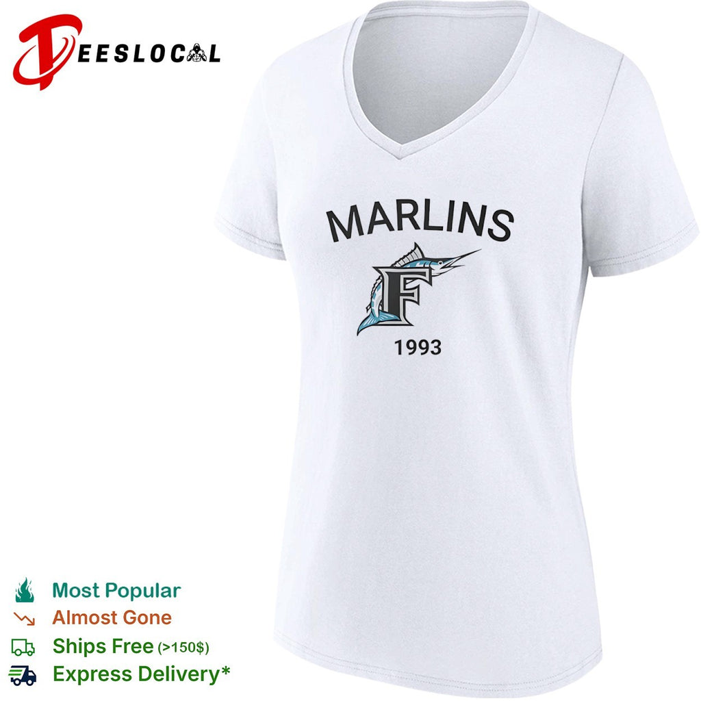 Florida Marlins 1993 logo shirt
