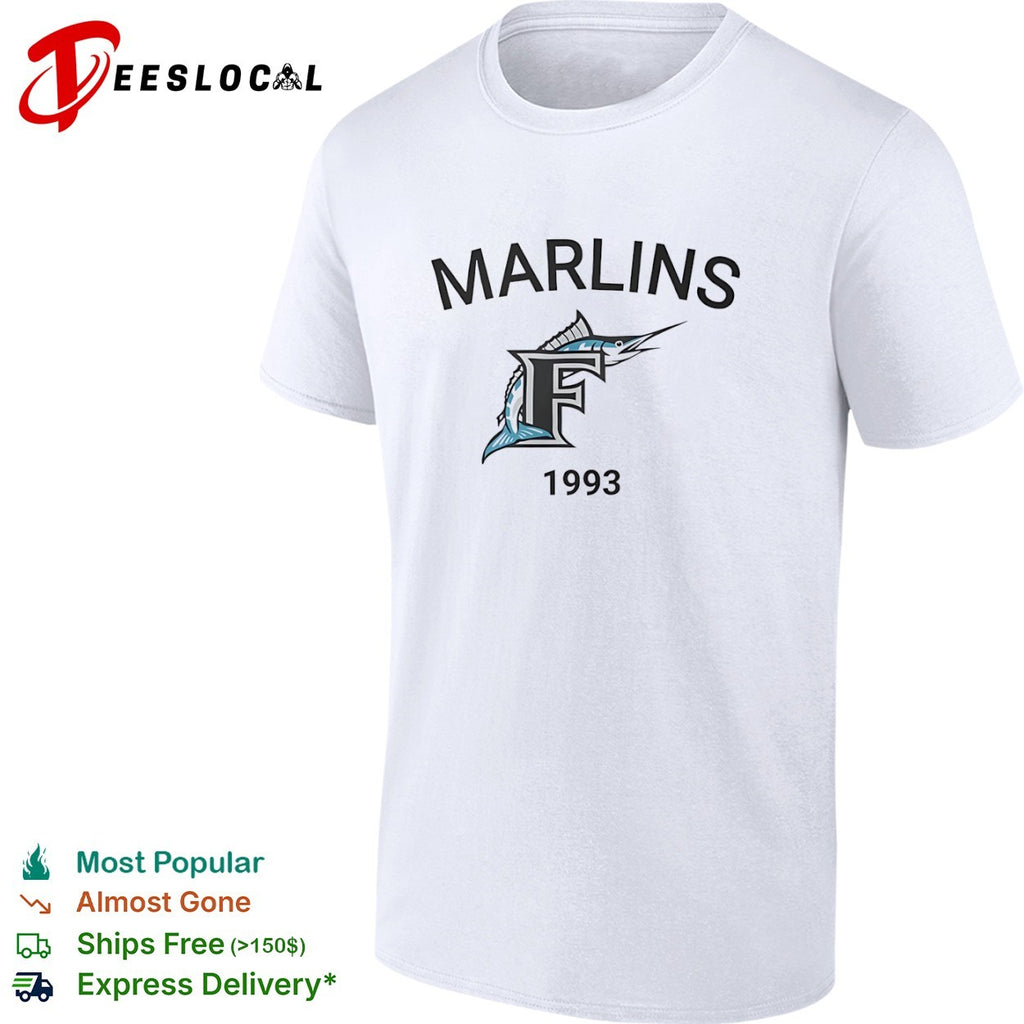 Florida Marlins 1993 logo shirt