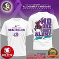Florida State Seminoles NCAA Alzheimer Awareness November Two Sided Shirt