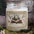 Flourish and Blotts Candle, Wizard Candle, Wizard School Book Shop Candle, Magical Castle, Book Lover Gift, Gift for Fan,...