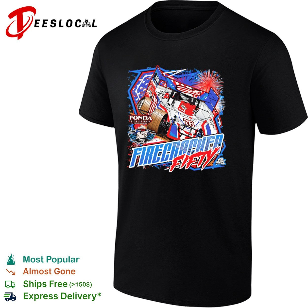 Fonda Speedway Bob Hilbert Short Track Super Series the track of champions shirt