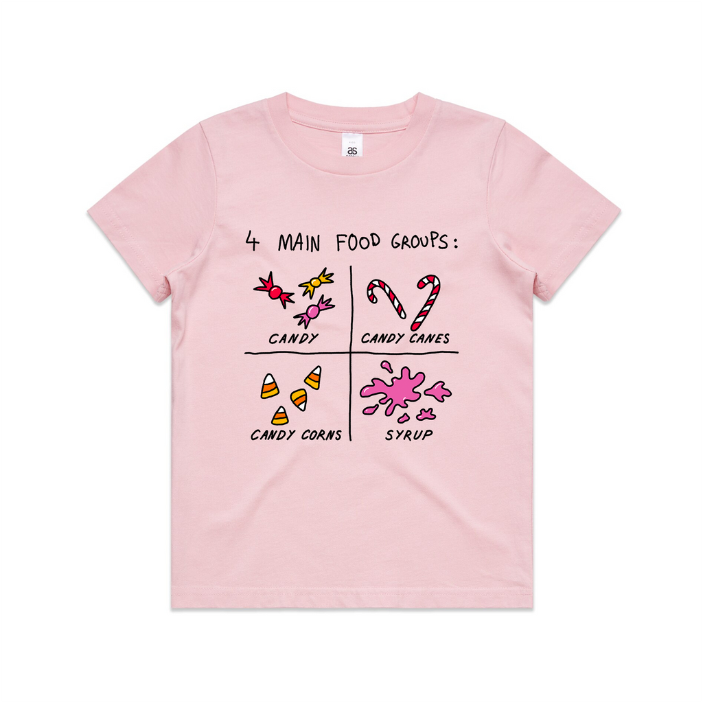Food Groups Kids Tee Hoodie, Sweatshirt | CiraTrend.com (Image 4)