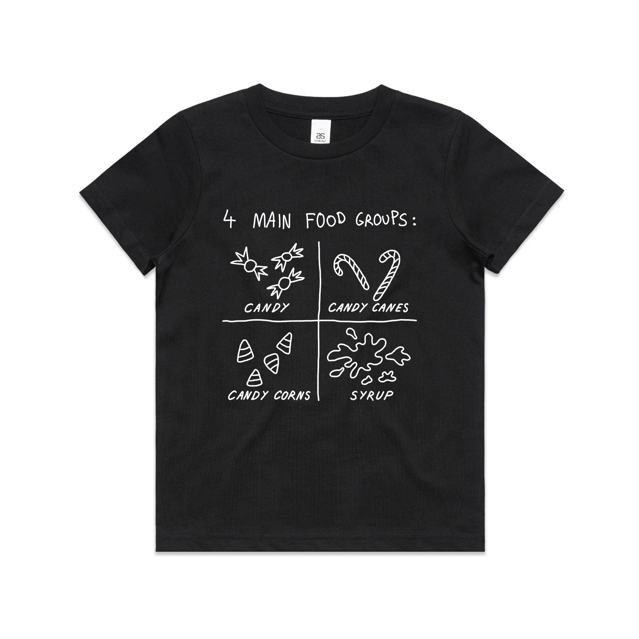 Food Groups Kids Tee Hoodie, Sweatshirt | CiraTrend.com (Image 5)