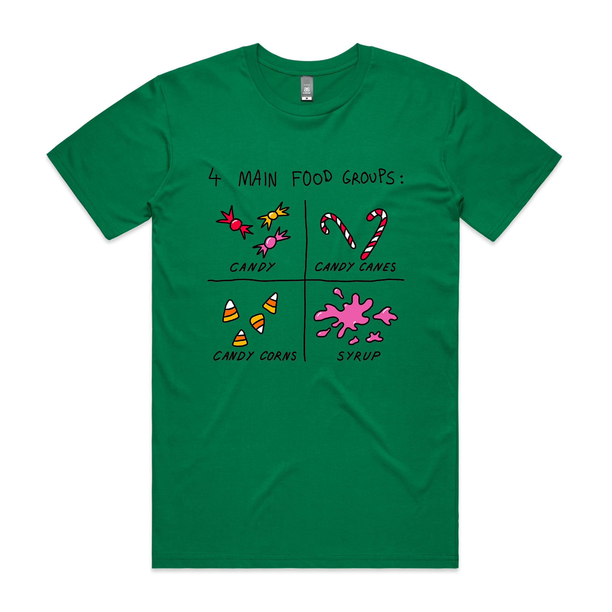 Food Groups Tee Hoodie, Sweatshirt | CiraTrend.com (Image 1)