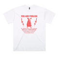 You Are Foolish Oversized Tee Hoodie, Sweatshirt | CiraTrend.com (Image 1)