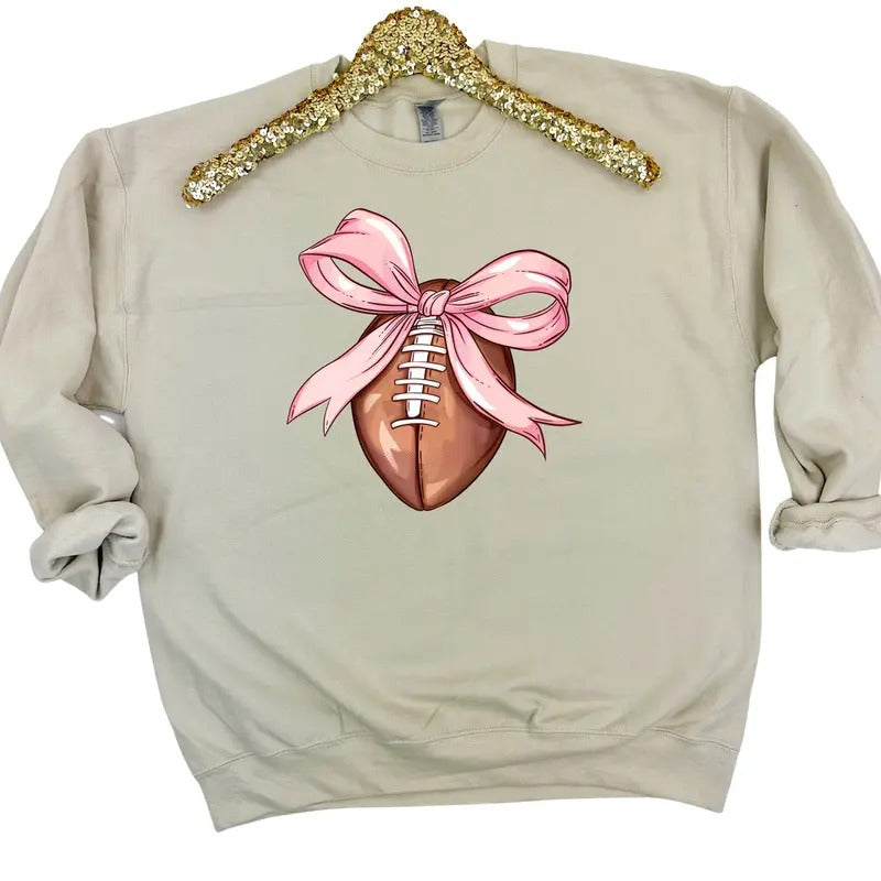 Football Coquette Sweatshirt 'NLB' T-Shirts, Hoodie | CiraTrend.com