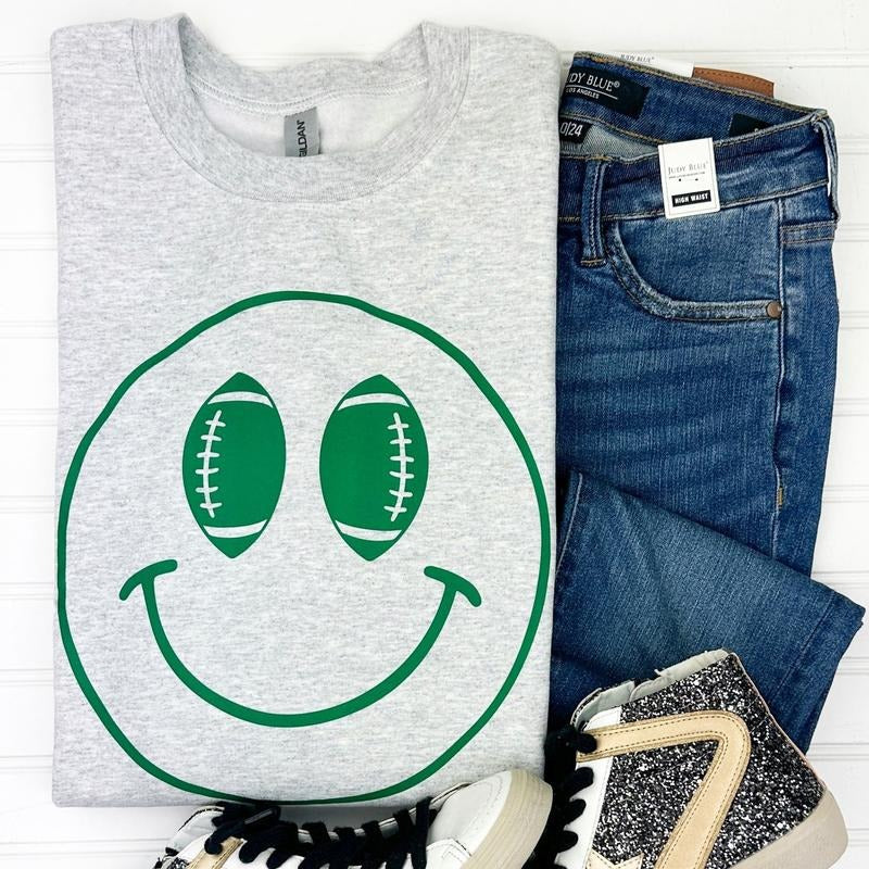 Football Smiles Gildan Sweatshirt T-Shirts, Hoodie | CiraTrend.com