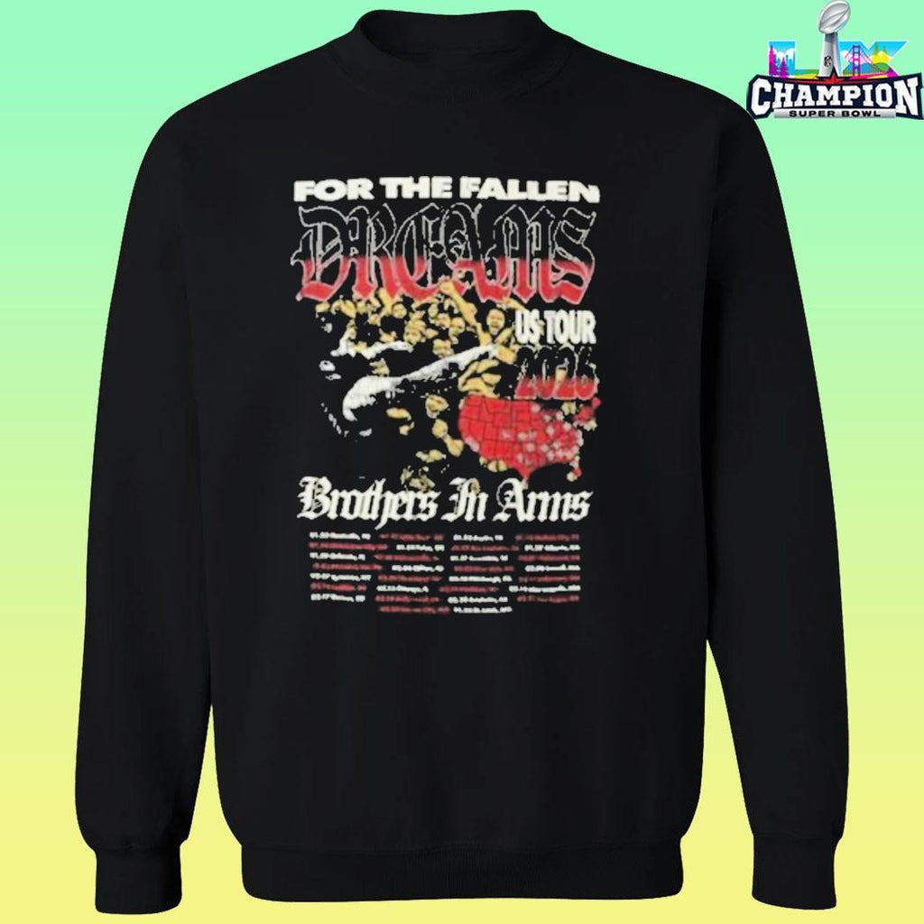 For The Fallen Dreams Ftfd Tour 2026 Shirt