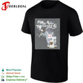 For all the dogs graffiti dog shirt