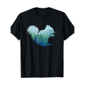 Forest Squirrel T-Shirt Casual Crew Neck T-Shirt Made in USA Hoodie, Sweatshirt | CiraTrend.com