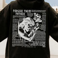 Forgive Them Father Christian Hoodie, Biblical Scripture Sweatshirt Gift for Him Teenager Youth, Catholic Baptist...
