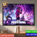 Fortnite Festival The Weeknd Skin Version Home Decor Poster Canvas