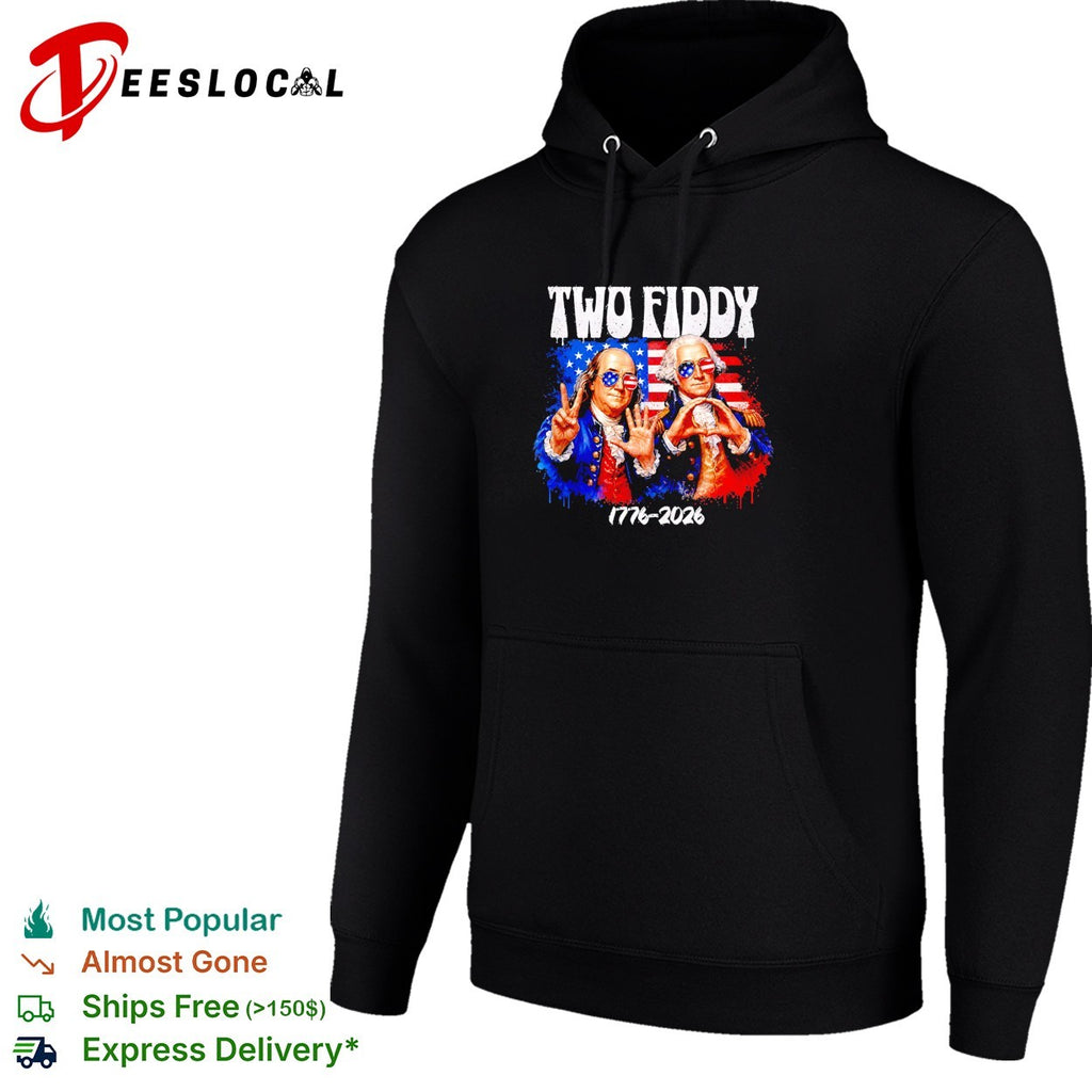 Founding fathers Two Fiddy 1776 2026 shirt