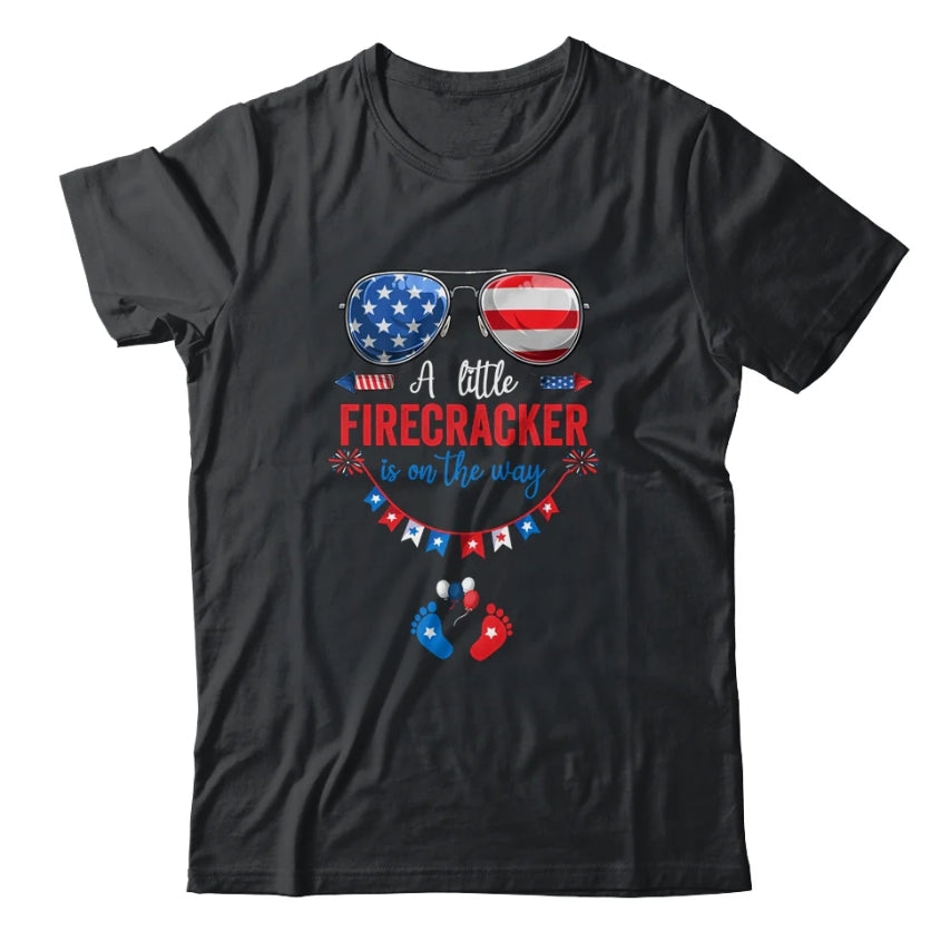 Fourth Of July Pregnancy Announcement Shirt