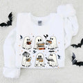 Fourth Wing Ghost Halloween Sweatshirt, Basgiath War College Ghost Reading T-Shirt, Fourth Wing Halloween Sweatshirt,...