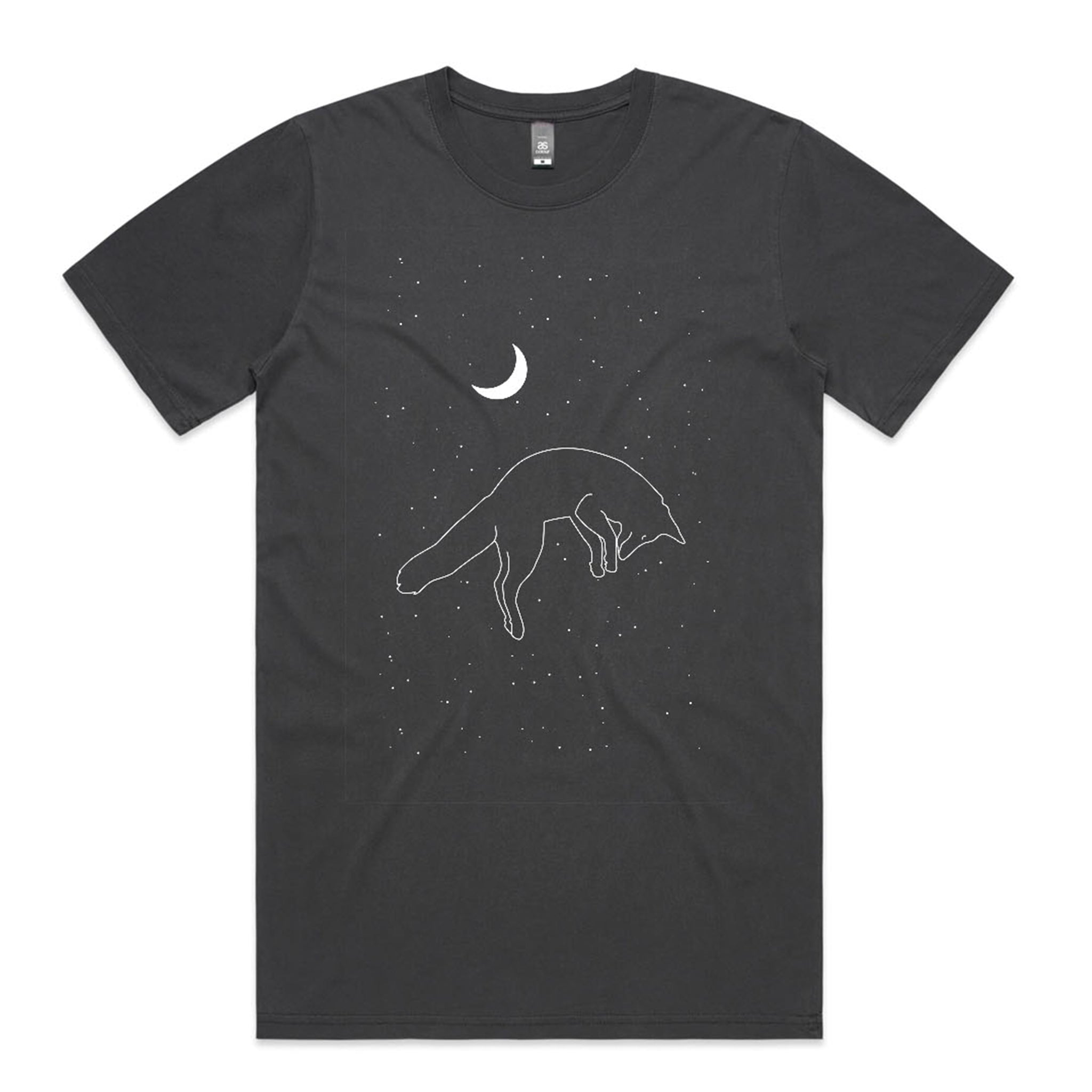Fox & Moon Tee Hoodie, Sweatshirt | CiraTrend.com (Image 1)