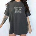 Foxtrot Delta Tango Comfort Colors Shirt, Subtle FDT T-shirt, 8647 Clothing, Anti MAGA Graphic Tee, Sarcastic Outfits,...