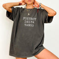 Foxtrot Delta Tango Comfort Colors Shirt, Subtle FDT T-shirt, 8647 Graphic Tee, Anti MAGA Clothing, Sarcastic Outfits,...